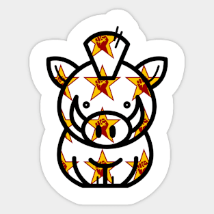 Revolution Pig Sticker